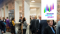 People mingling at Rovaniemi Arctic Spirit 2019