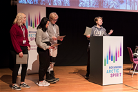 Youth Declaration in Rovaniemi Arctic Spirit Conference 2019. Photo by Marko Junttila.